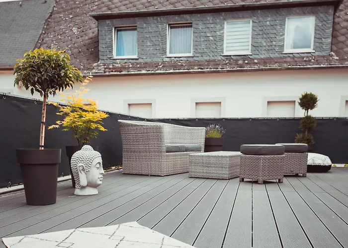 Exklusive Mosel-fewo In - Grosse Dachterrasse - Netflix - Waschmaschine